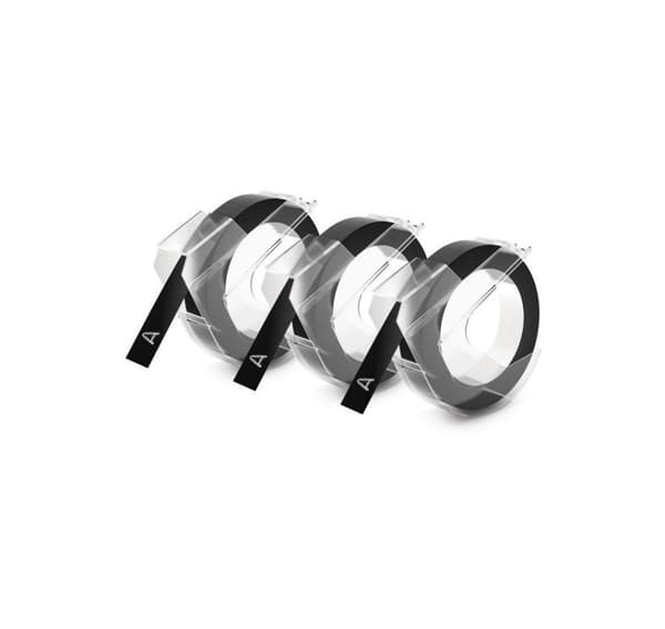 Dymo präglingstejp 3D 9mm 3m 3st