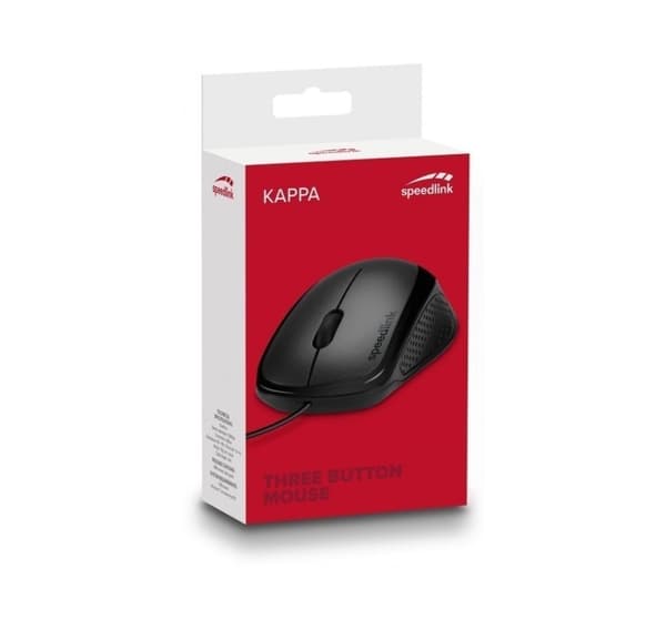 Speedlink-mus Kappa USB, svart (SL-610011-BK)