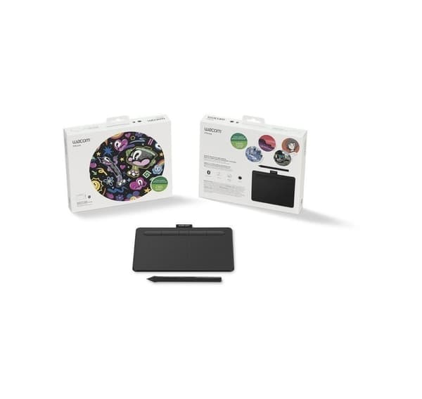 Wacom grafikplatta Intuos S Bluetooth, svart