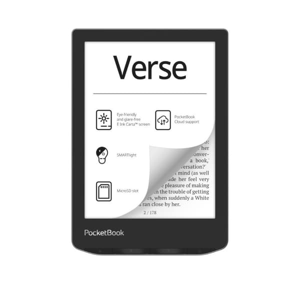 PocketBook e-leser Verse 6" 8GB, tåkegrå