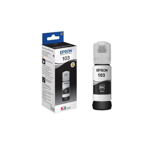 Epson blekk 103 EcoTank, svart