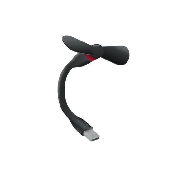 Speedlink USB-fläkt Mini Aero, svart/röd (SL-600500-BKRD)