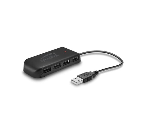 Speedlink USB-hubb Snappy Evo USB 2.0 7-portar (SL-140005-BK)