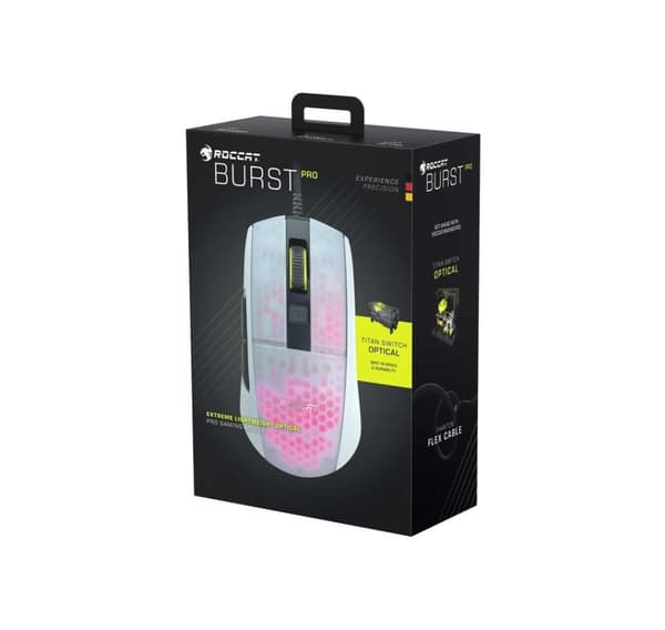 Roccat hiir Burst Pro, vit (ROC-11-746)