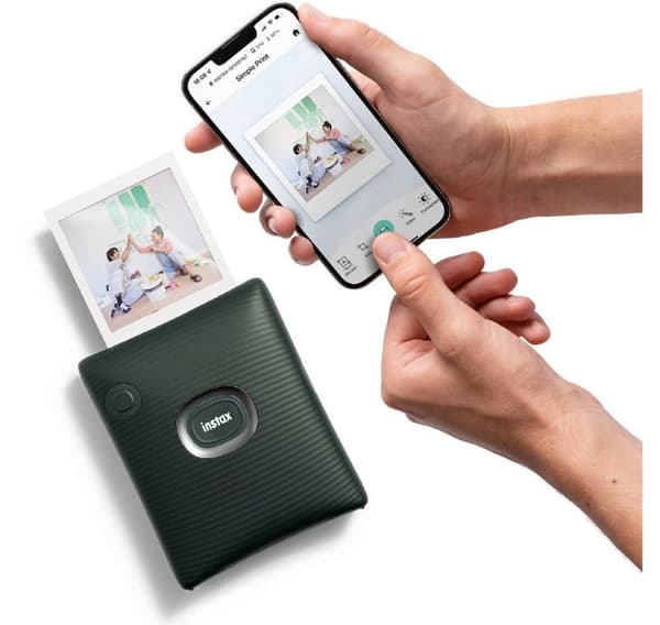 Fujifilm valokuvatulostin Instax Square Link, vihreä