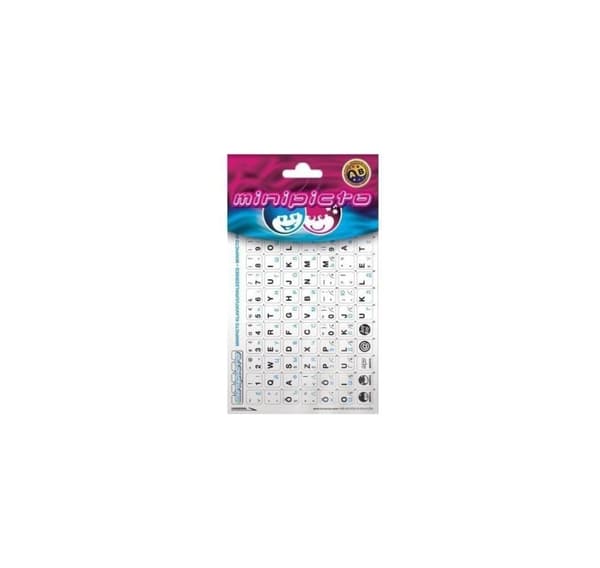 Minipicto tastaturklistremerker EST/RUS, hvit/matt (KB-UNI-RU02-WHT)
