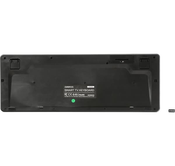 Omega trådløst tastatur US SmartTV OKB004B, svart (43666)