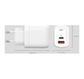 Miniatyrbillede 3 af 3: Silicon Power oplader USB-C/USB QM25 30W, hvid
