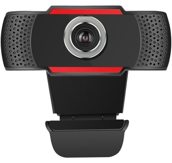 Platinet webcam PCWC480 (45489) Sort, Rød