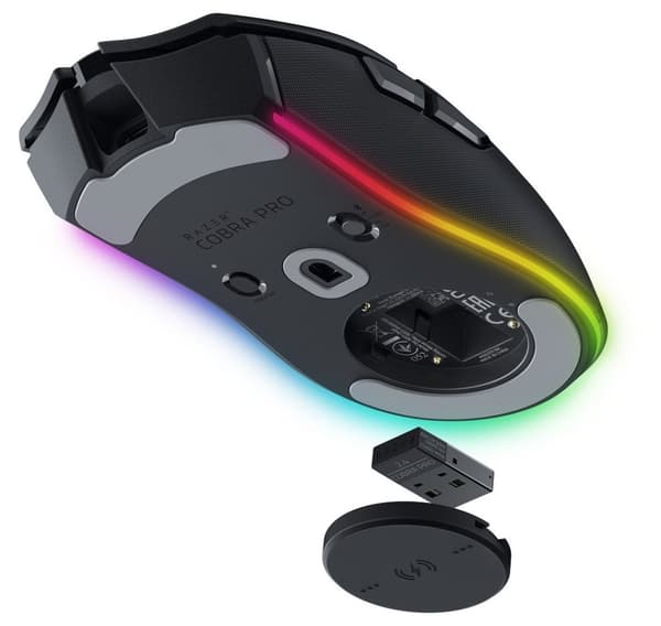 Razer trådlös mus Cobra Pro, svart