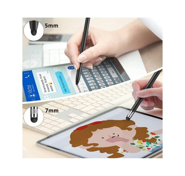 Tech-Protect stylus pen Aluminium Touch Pen, sort