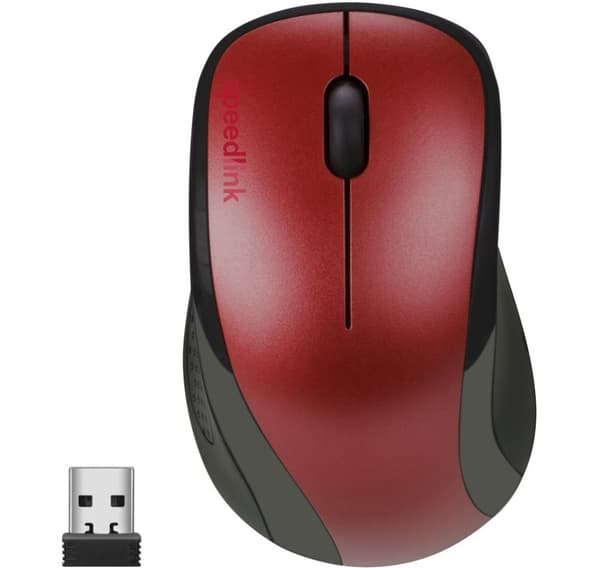 Speedlink-mus Kappa Wireless, röd (SL-630011-RD) Svart, Röd