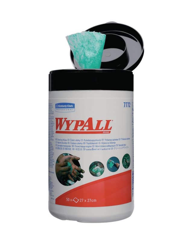 Rengöringsduk WYPALL grön 50/fp