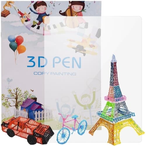 Bog med Skabeloner til 3D-pen