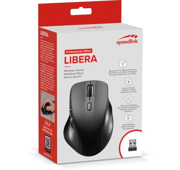 Speedlink langaton hiiri Libera (SL-630021-RRBK)