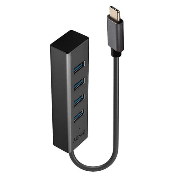 I/O nav usb-c 4port/43325, Lindy