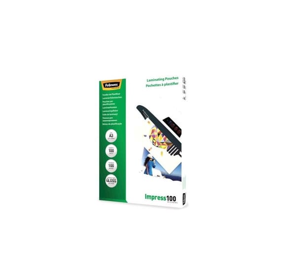 Lamineringspåse blank/a3 100 100st 5351205, Fellowes