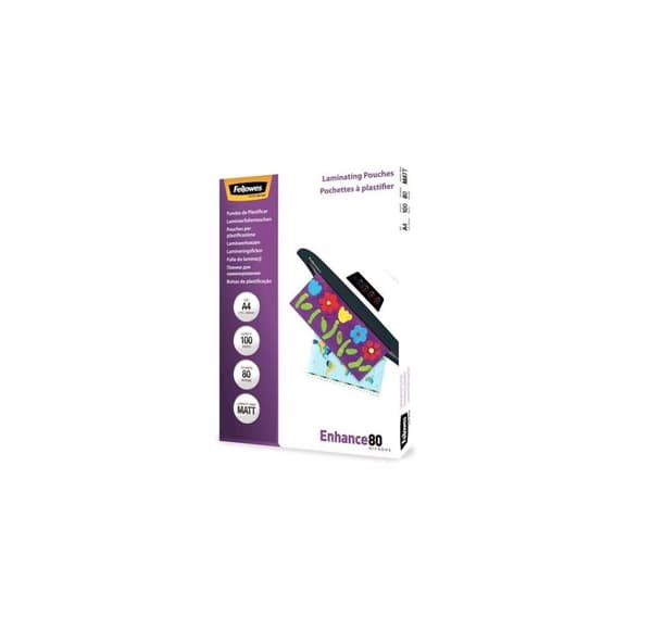 Lamineringspåse matt/a4 80 100st 5452103, Fellowes