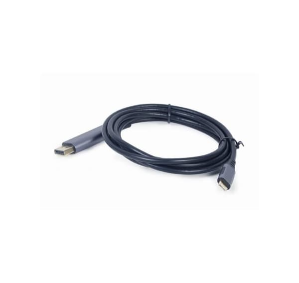 Kabel usb-c til dp 1,8m/grå cc-usb3c-dpf-01-6, Gembird