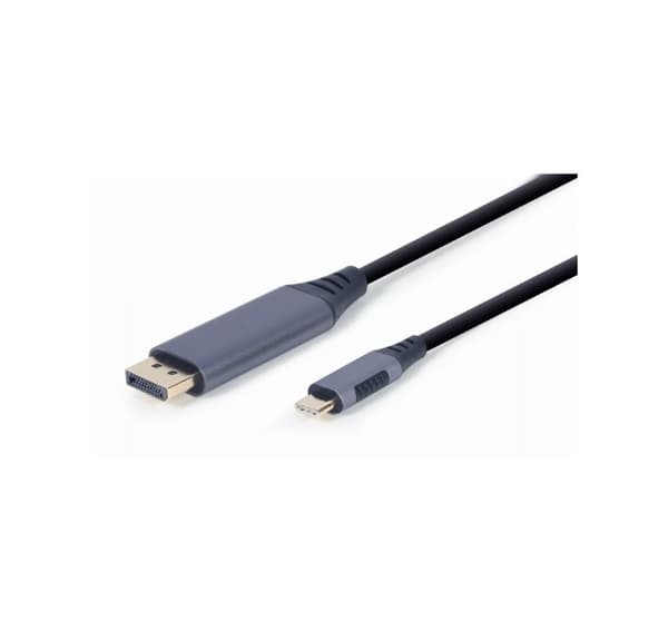 Kabel usb-c til dp 1,8m/grå cc-usb3c-dpf-01-6, Gembird