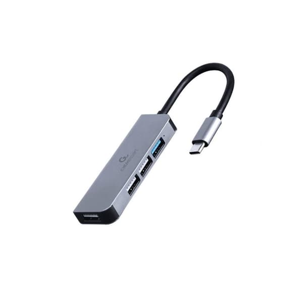 I/o-hub usb-c 4port/uhb-cm-u3p1u2p3-01, Gembird
