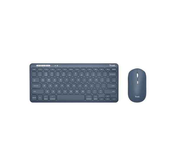 Tastatur + mus wrl lyra/blå 24937, Trust