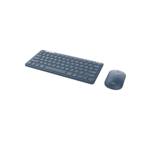 Tastatur + mus wrl lyra/blå 24937, Trust