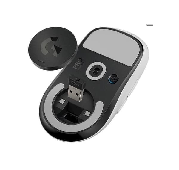 Mus usb optisk wrl pro x/hvit 910-005942, Logitech