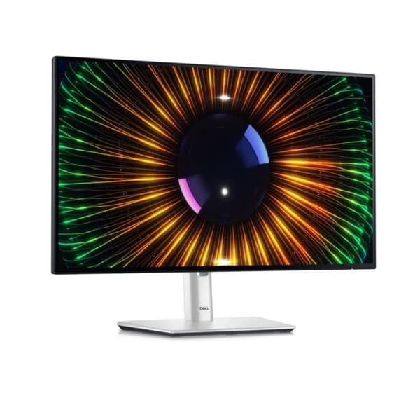LCD-skärm DELL U2424H (23,8", Panel IPS, 1920x1080, 16:9, 120Hz, Matt, 8 ms, Vridbar, Pivot, Höjdjusterbar, Tilt) Svart, Silver
