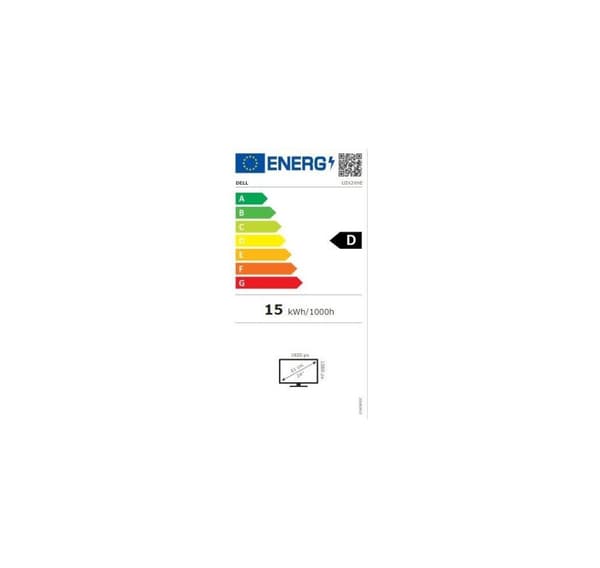 LCD-skærm DELL U2424HE (23,8", Panel IPS, 1920x1080, 16:9, 120Hz, mat, 8 ms, Drejelig, Pivot, Højdejusterbar, Tilt)