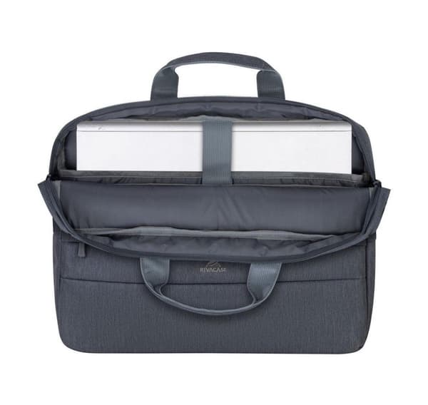 15,6'' laptopveske, mørkegrå, RIVACASE