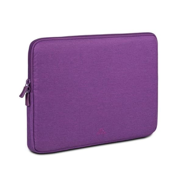 7703 akvamarin ECO laptopfodral, violett, 13,3-14" RIVACASE