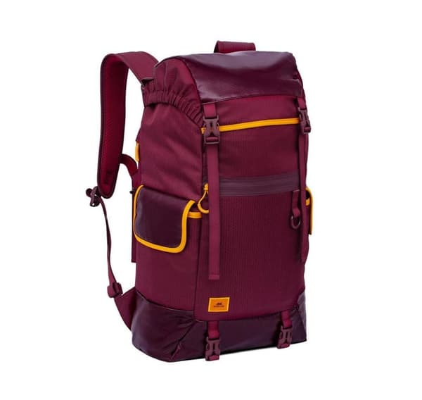 5361 burgunderrød 30L bærbar ryggsekk 17,3", RIVACASE