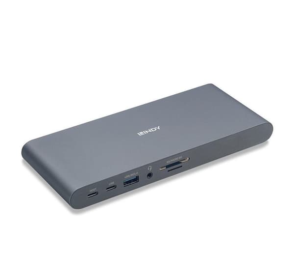 USB-C dockingstation til bærbar computer, LINDY