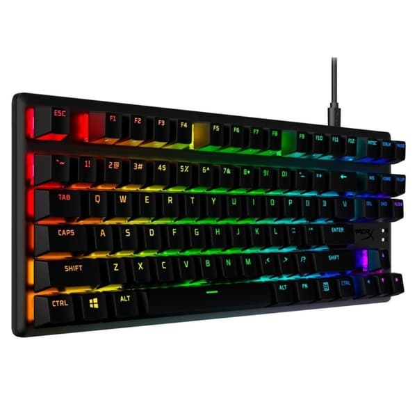 Tastatur legering oprindelse kerne/pbt hx aqua 639n9aa aba, Hyperx