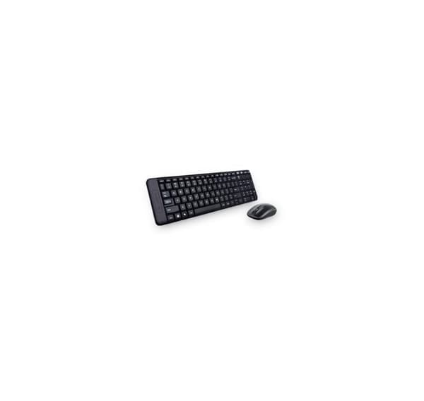 Tastatur wrl combo mk220 eng/desktop 920-003168, Logitech Sort