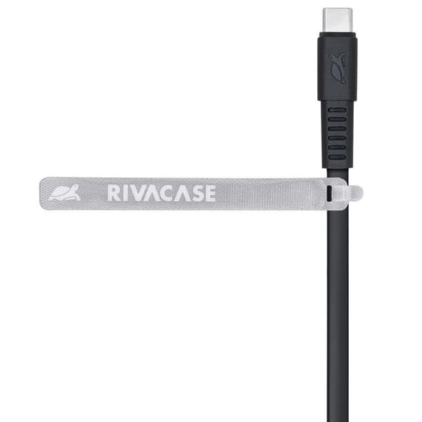 Kabel usb-c til usb-c 1,2m/svart ps6005 bk12, Rivacase