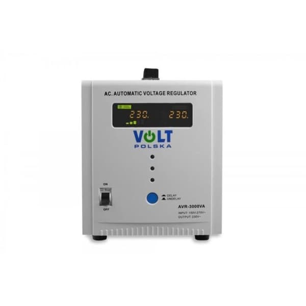 Volt Polska SPÄNNINGSSTABILISATOR AVR 3000VA 8-11% - 5AVR3000SE