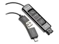 Miniatyrbild 3 av 3: USB-A/C Adapter - Poly - DA75 - Intelligent Headset Recognition - EncorePro Headset