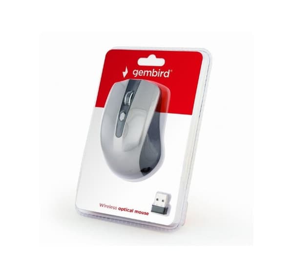 Mus usb optisk wrl svart/grå musw-4b-04-bg, Gembird