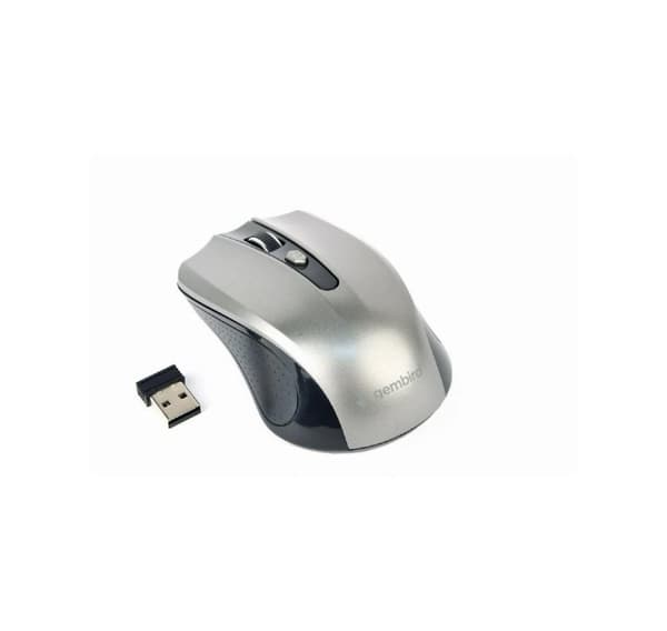 Mus usb optisk wrl sort/grå musw-4b-04-bg, Gembird Sort, Grå