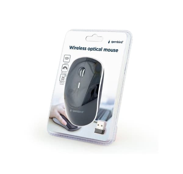 Hiiri usb optinen wrl musta/hiljainen musw-4bs-01, Gembird