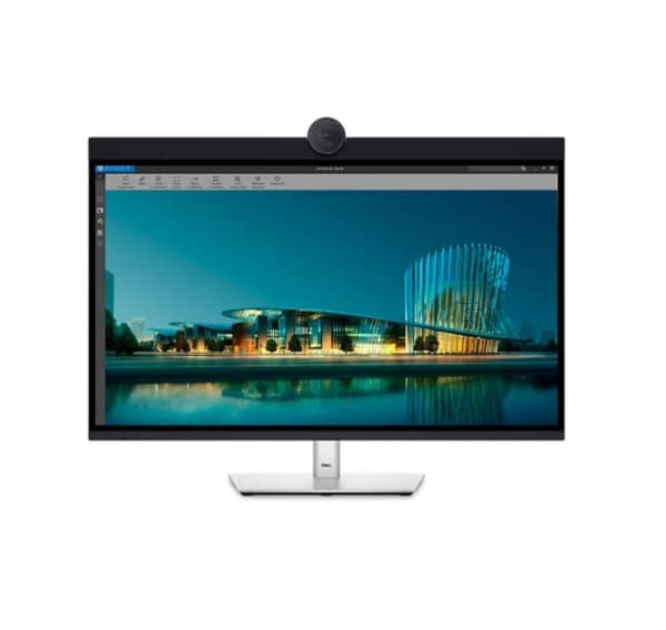 LCD-skærm, Dell, u3224kba (32", panel ips, 6144x3456, 16:9, 60hz, mat, 5 ms, kamera 8mp, drejelig, højdejusterbar) Sort, Sølv