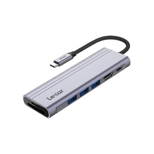 I/O-hub usb-c 7-in-1/h31 lpah31n-rnhng, Lexar