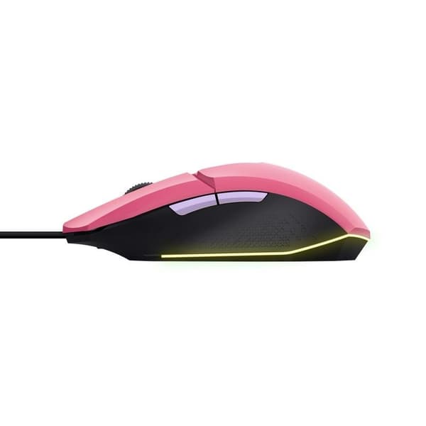 Mus usb optisk gaming pink/gxt109p felox 25068, Trust