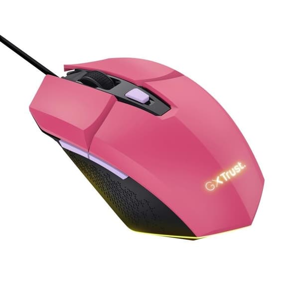 Mus usb optisk gaming pink/gxt109p felox 25068, Trust