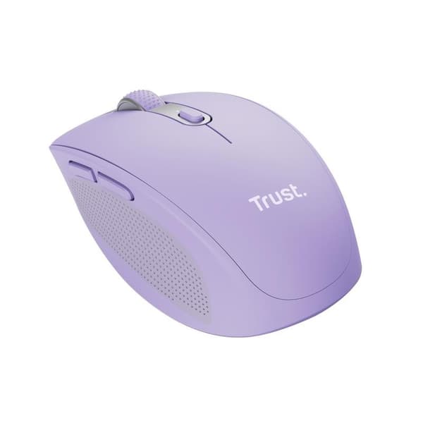 Mus usb optisk WRL ozaa/lilla 25384, Trust