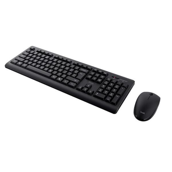 Tangentbord + mus WRL primo set/eng 25347, Trust