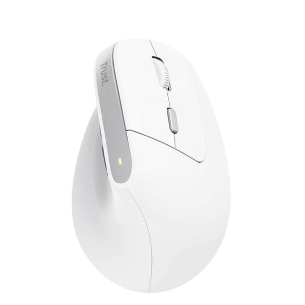 Mus usb optisk WRL bayo ii/ergo wht 25398, Trust