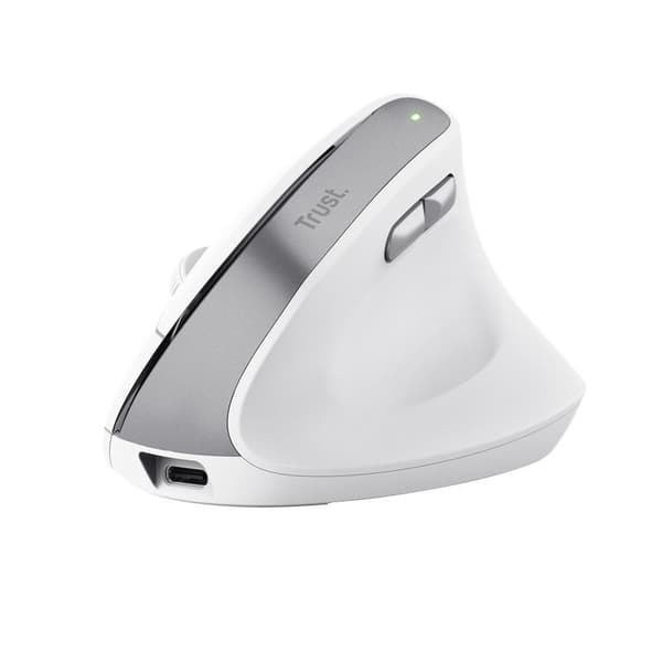 Mus usb optisk WRL bayo ii/ergo wht 25398, Trust